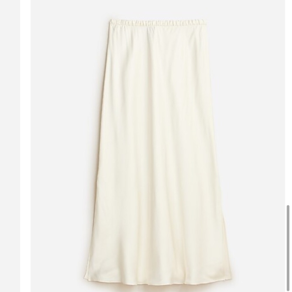 NWT JCrew collection slip skirt